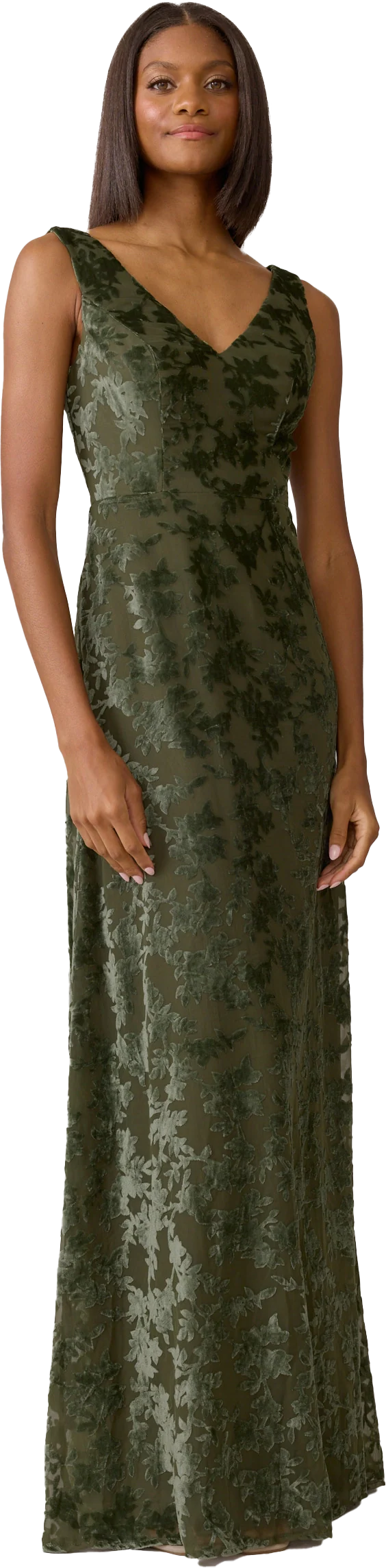 Dakota Floral Burnout Velvet Dress | Made To Order - Image 49