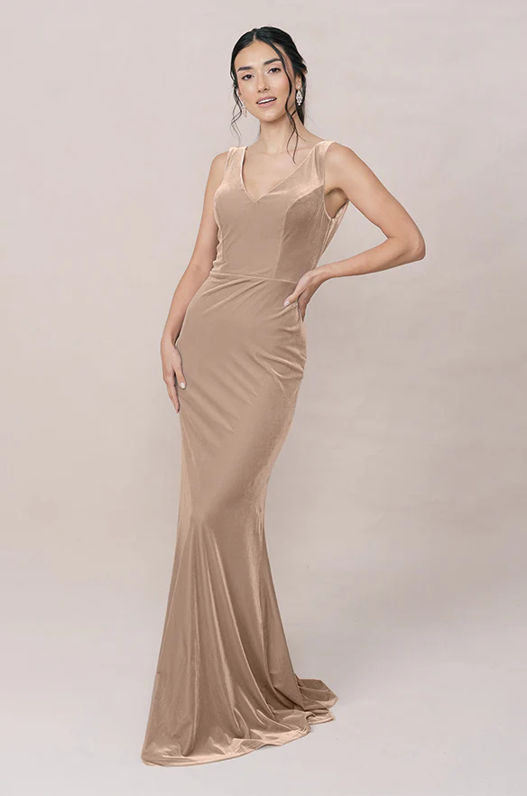Dakota Velvet Dress | Made To Order - Image 35