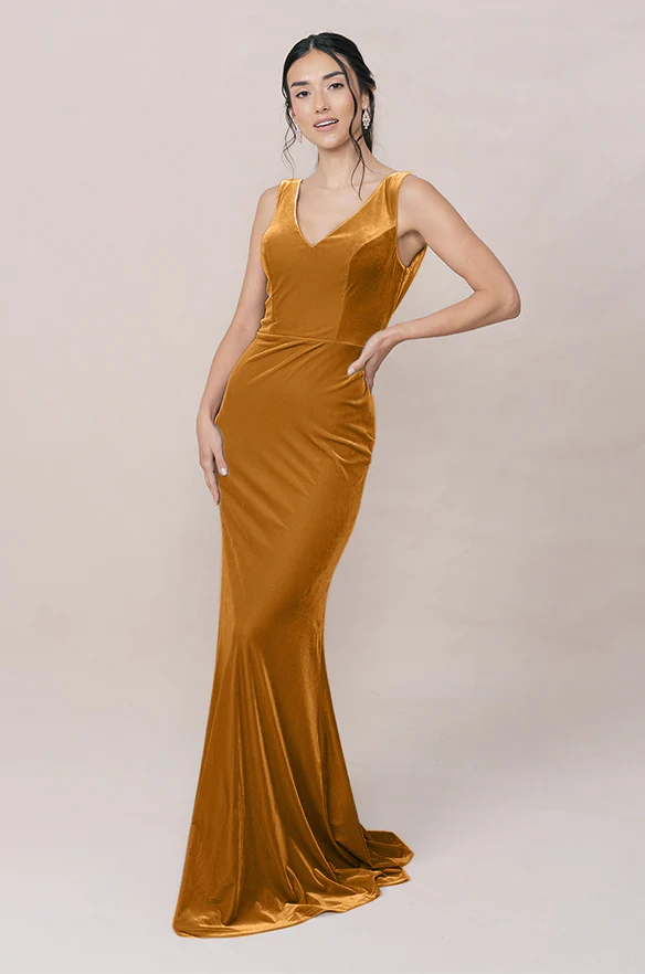 Dakota Velvet Dress | Made To Order - Image 53