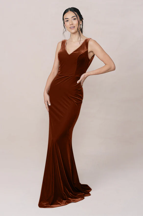 Dakota Velvet Dress | Made To Order - Image 67