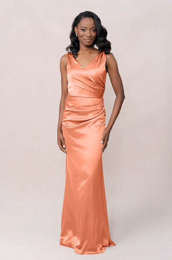 Dawson Satin Dress | Made To Order - Image 133