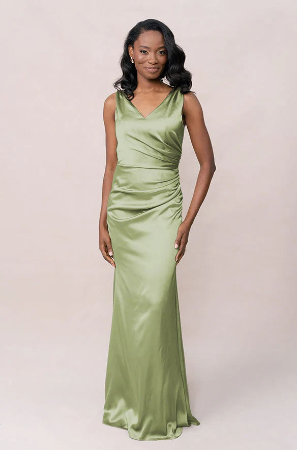 Dawson Satin Dress | Made To Order - Image 150