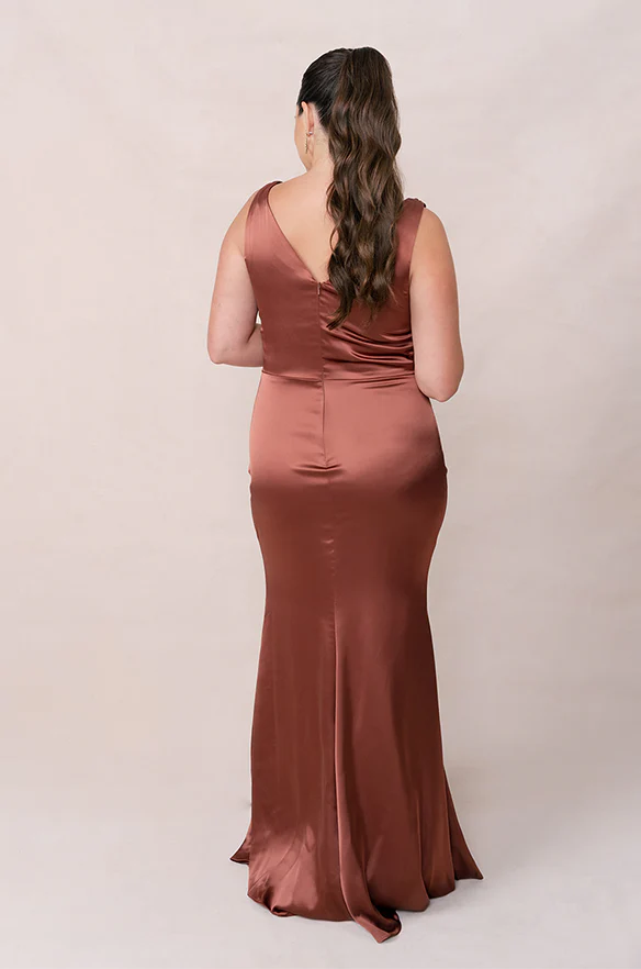 Dawson Satin Dress | Made To Order - Image 3