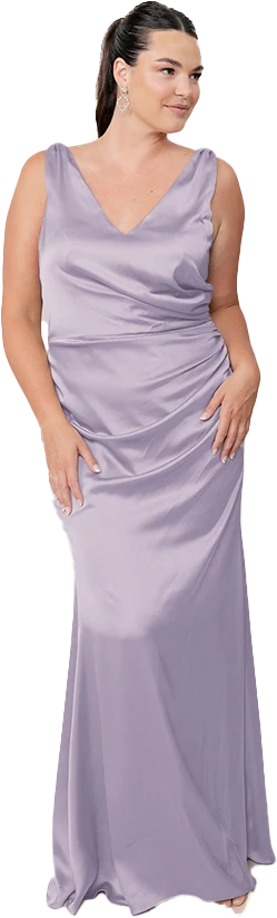 Dawson Satin Dress | Made To Order - Image 35