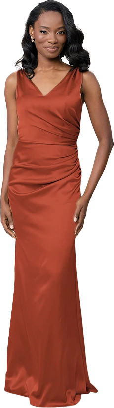 Dawson Satin Dress | Made To Order - Image 48