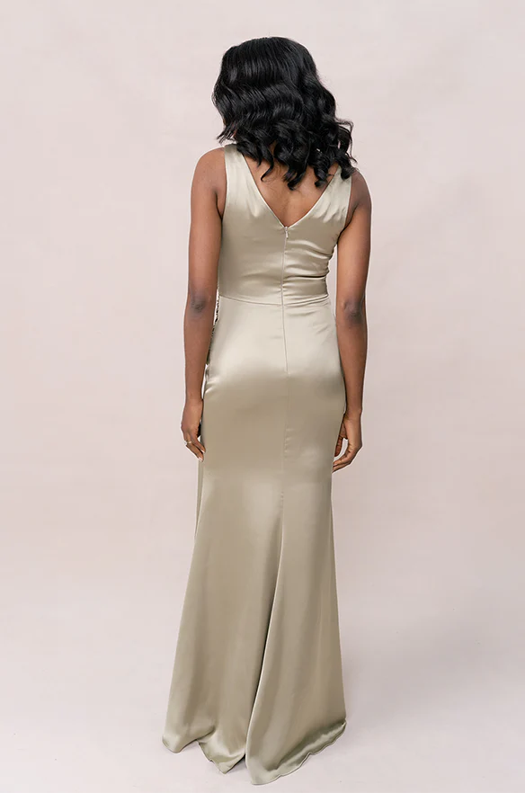 Dawson Satin Dress | Made To Order - Image 6
