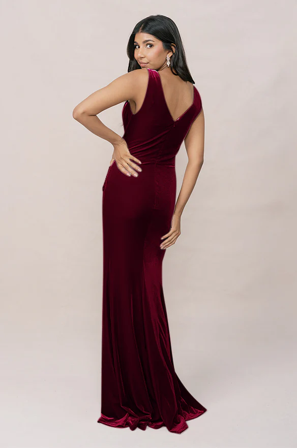 Dawson Velvet Dress | Made To Order - Image 33