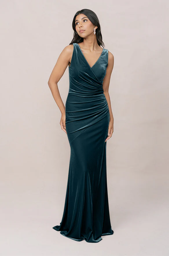 Dawson Velvet Dress | Made To Order - Image 38