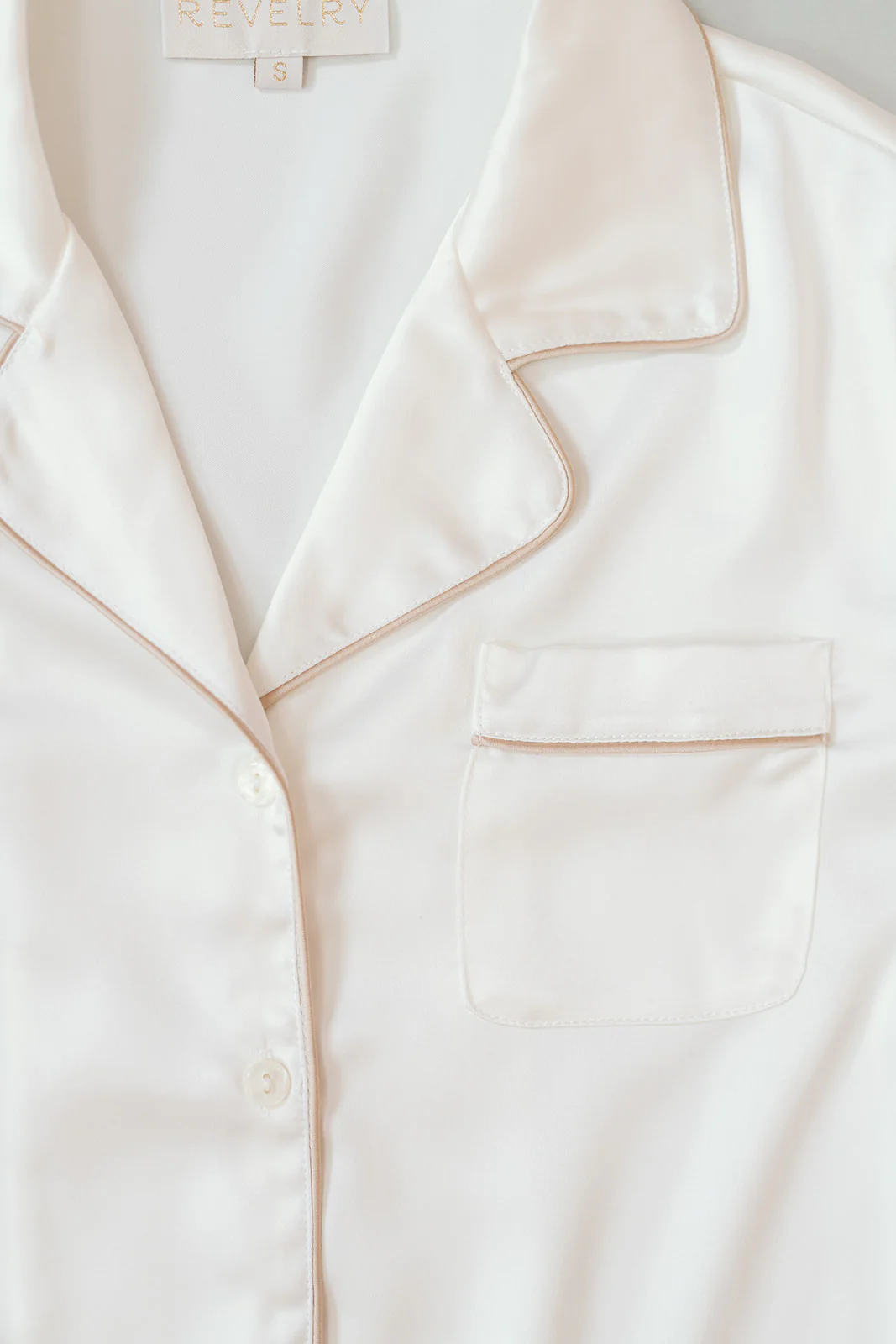 Daybreak Long Sleeve Satin Top | Made To Order - Image 44
