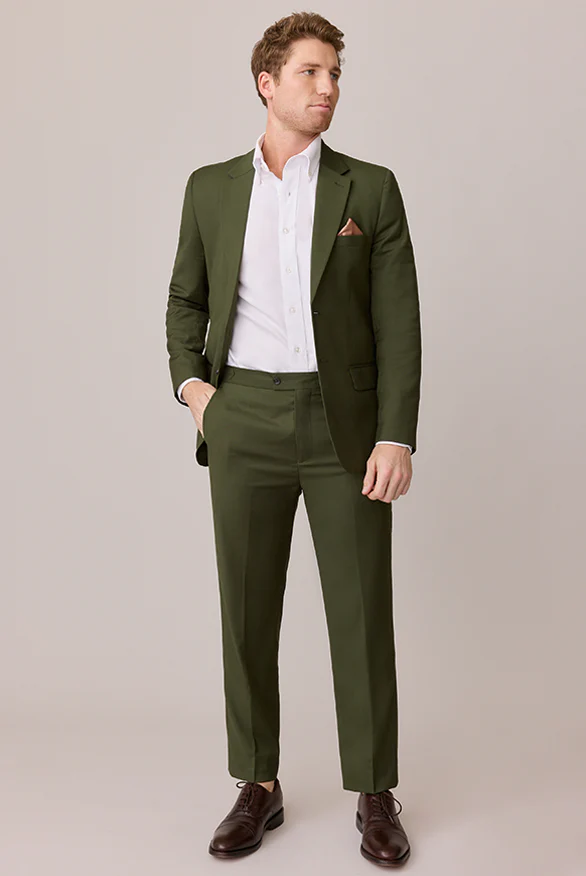Deep Olive Pants | Made To Order - Image 3