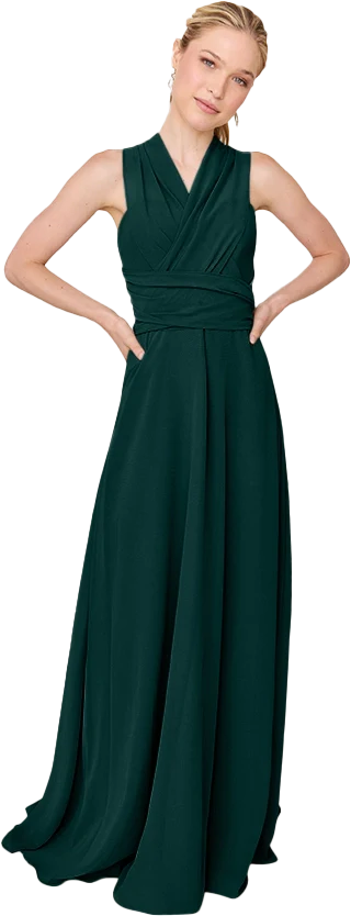 Devan Convertible Chiffon Dress | Made To Order - Image 15