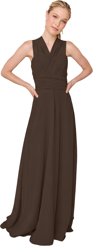 Devan Convertible Chiffon Dress | Made To Order - Image 156