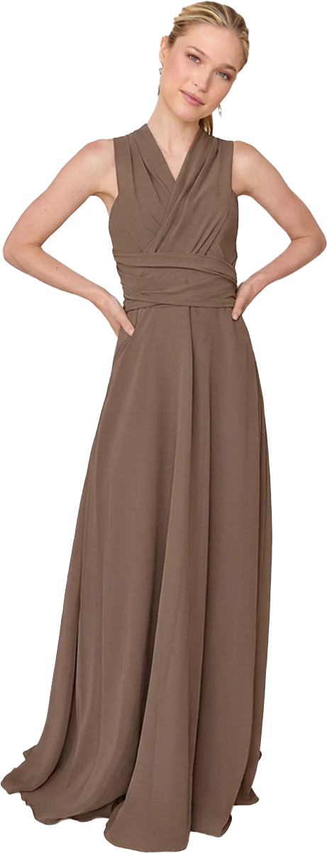 Devan Convertible Chiffon Dress | Made To Order - Image 157
