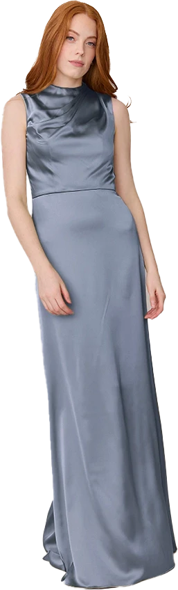 Diana Satin Dress | Made To Order - Image 124