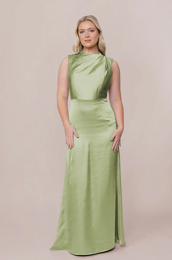 Diana Satin Dress | Made To Order - Image 161