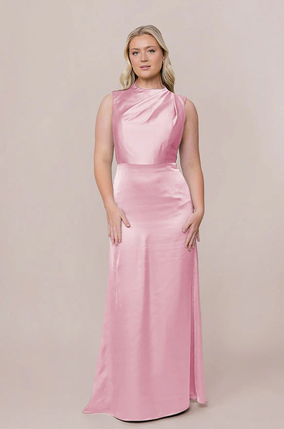 Diana Satin Dress | Made To Order - Image 165