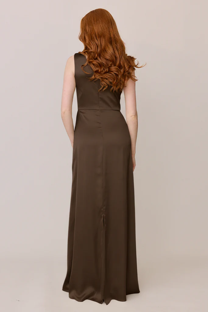 Diana Satin Dress | Made To Order - Image 175