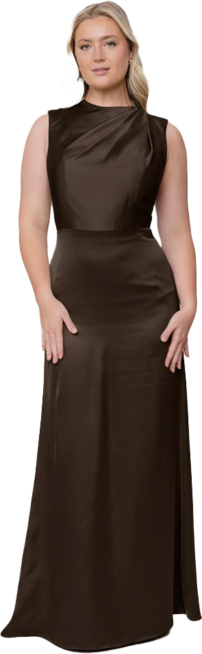 Diana Satin Dress | Made To Order - Image 179