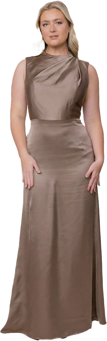 Diana Satin Dress | Made To Order - Image 180
