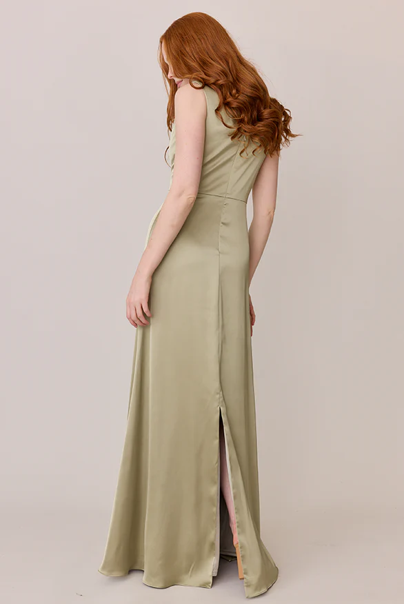 Diana Satin Dress | Made To Order - Image 2