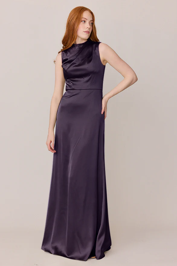 Diana Satin Dress | Made To Order - Image 31