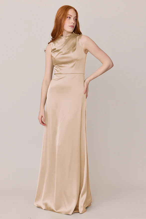 Diana Satin Dress | Made To Order - Image 45