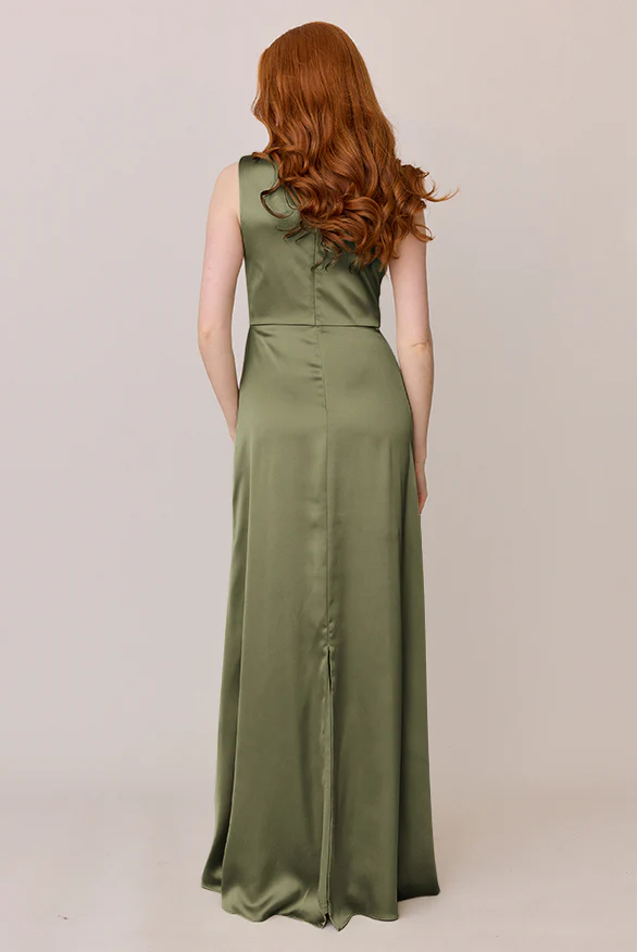 Diana Satin Dress | Made To Order - Image 64