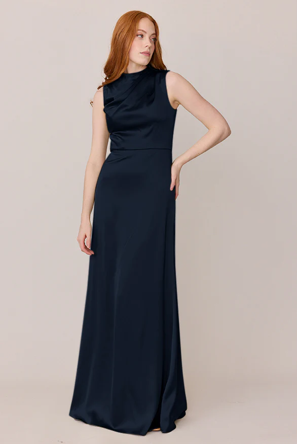 Diana Satin Dress | Made To Order - Image 65