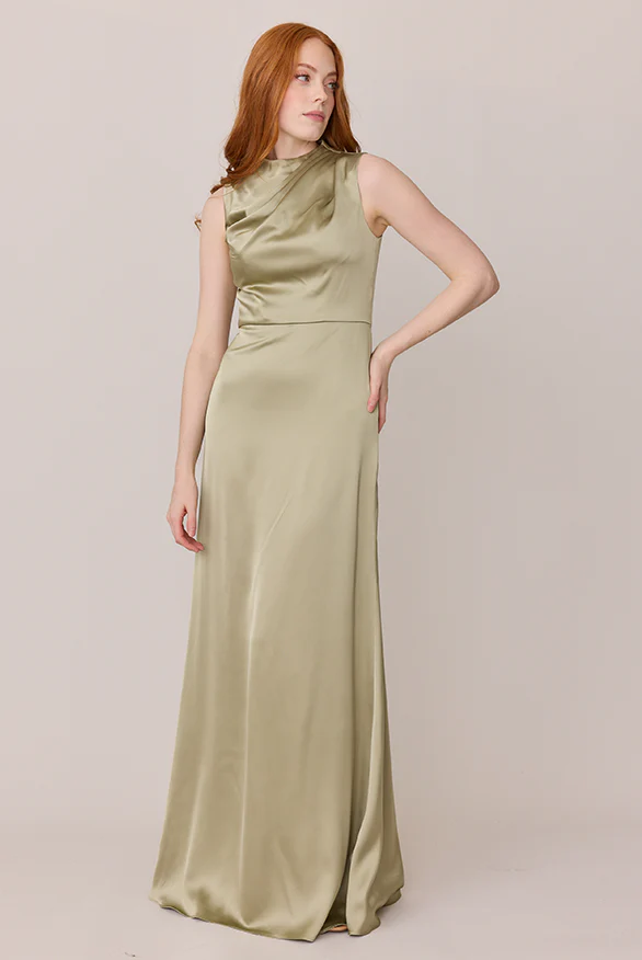 Diana Satin Dress | Made To Order - Image 91