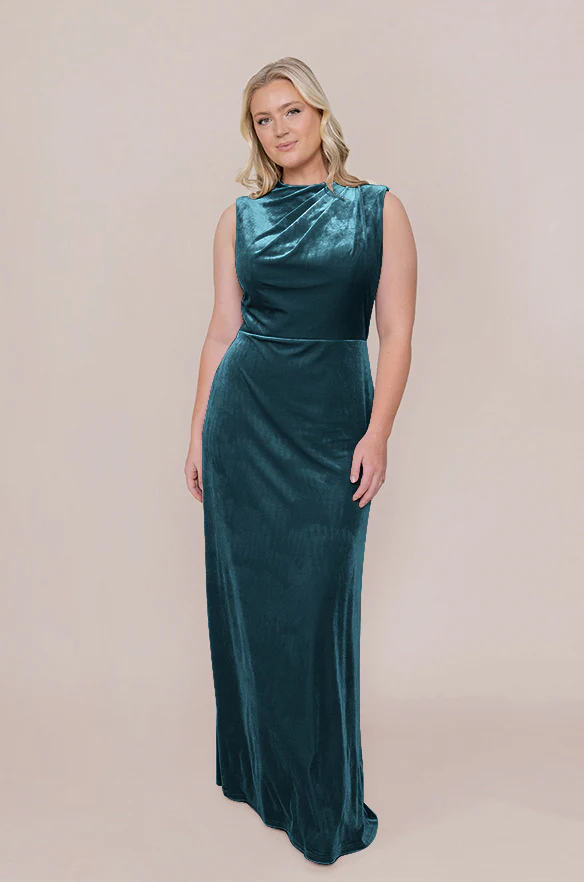 Diana Velvet Dress | Made To Order - Image 10