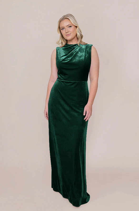 Diana Velvet Dress | Made To Order - Image 13