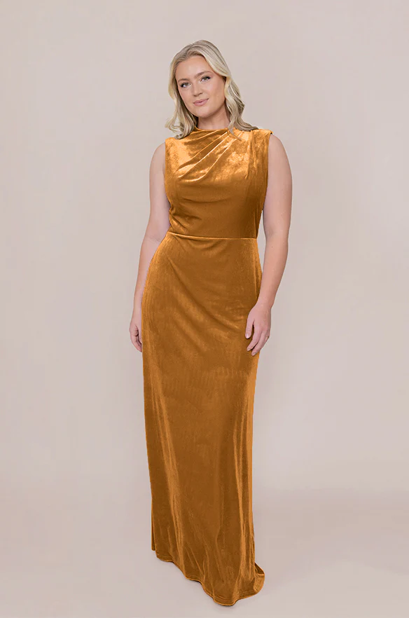 Diana Velvet Dress | Made To Order - Image 16
