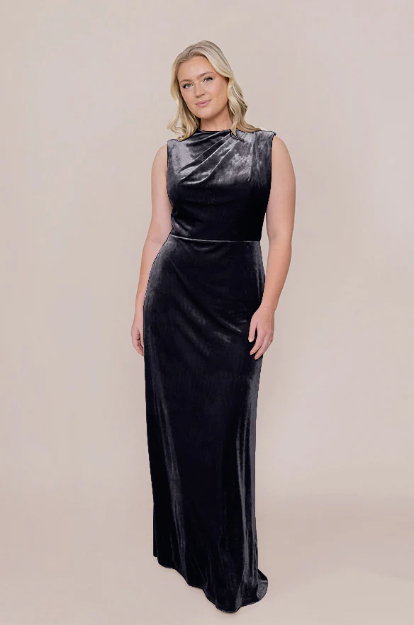 Diana Velvet Dress | Made To Order - Image 17