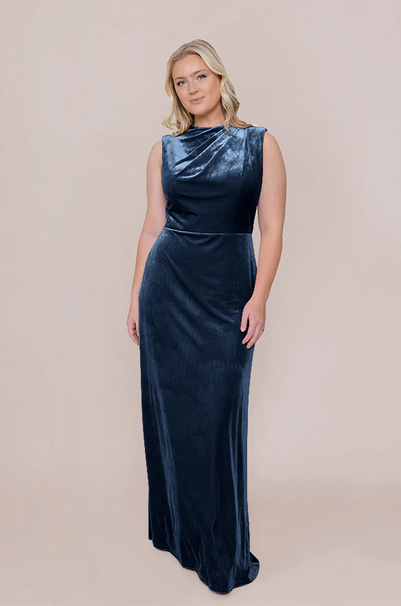 Diana Velvet Dress | Made To Order - Image 22