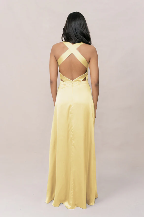 Dylan Satin Dress | Made To Order - Image 105