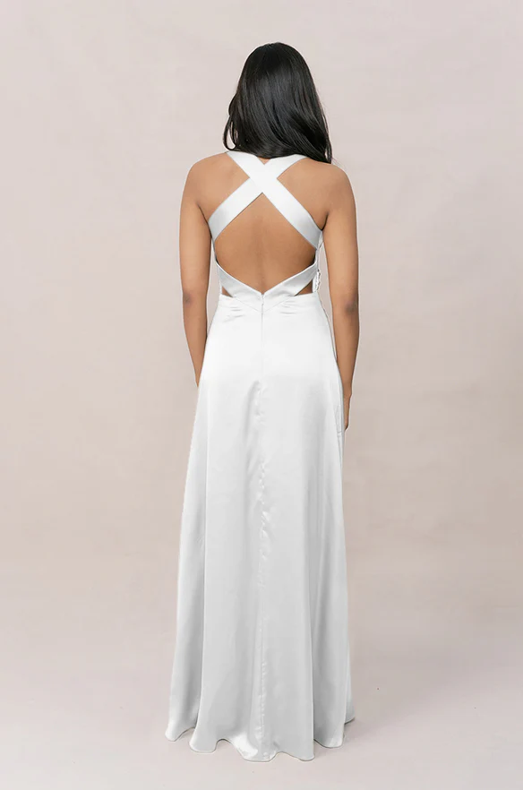 Dylan Satin Dress | Made To Order - Image 107