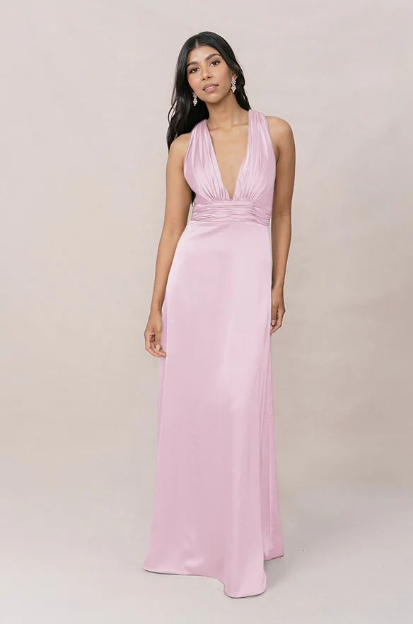 Dylan Satin Dress | Made To Order - Image 12