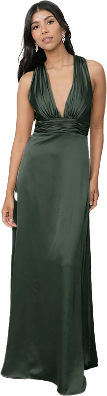 Dylan Satin Dress | Made To Order - Image 122