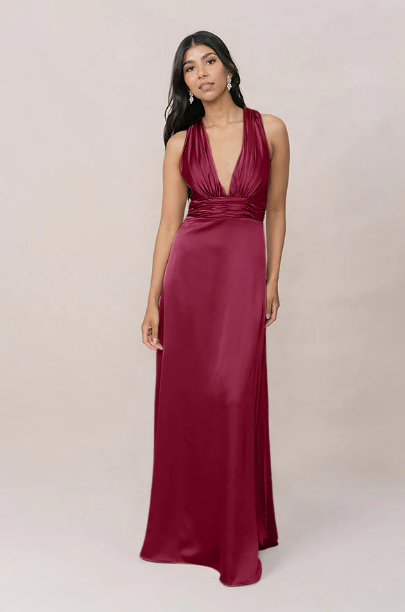 Dylan Satin Dress | Made To Order - Image 14