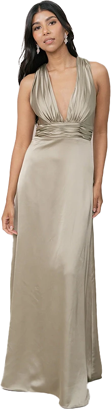 Dylan Satin Dress | Made To Order - Image 152