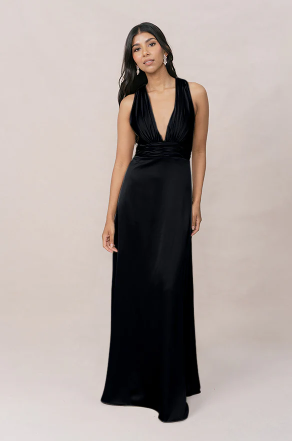Dylan Satin Dress | Made To Order - Image 16