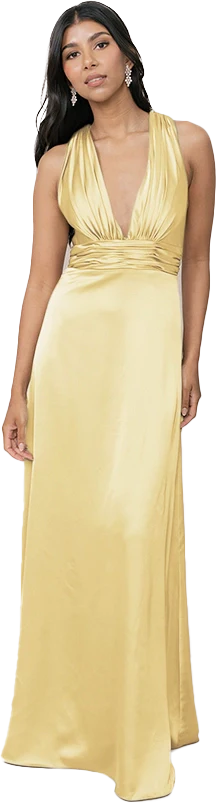 Dylan Satin Dress | Made To Order - Image 160