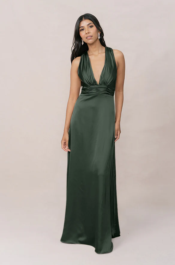 Dylan Satin Dress | Made To Order - Image 30