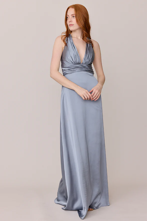 Dylan Satin Dress | Made To Order - Image 5