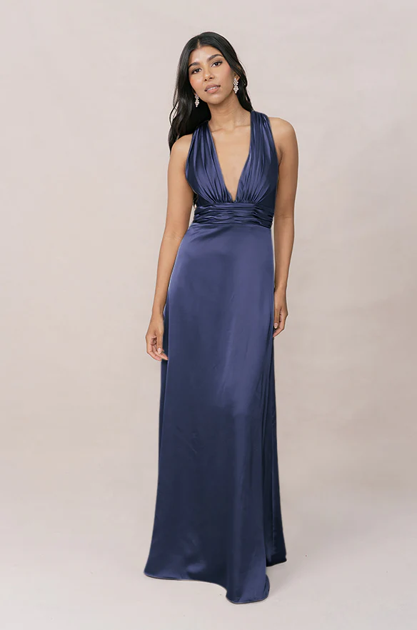 Dylan Satin Dress | Made To Order - Image 54
