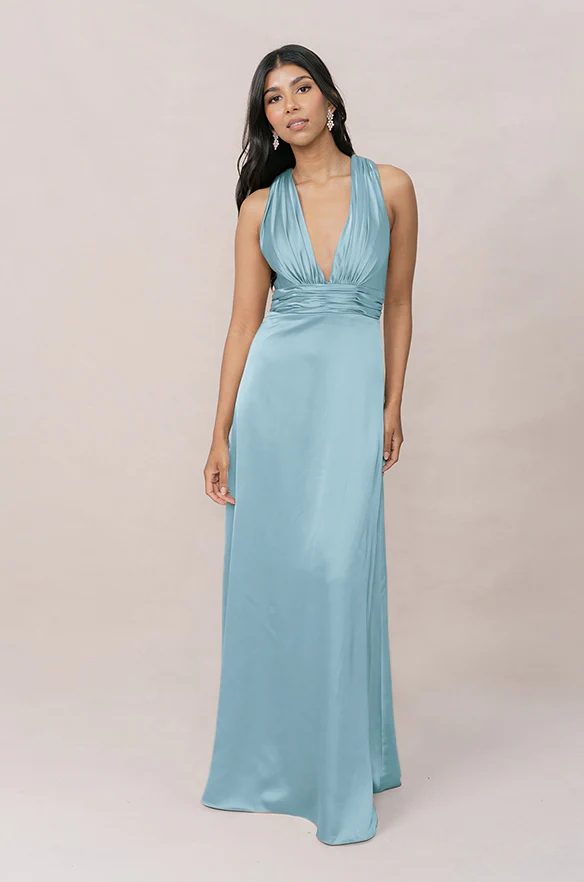 Dylan Satin Dress | Made To Order - Image 56