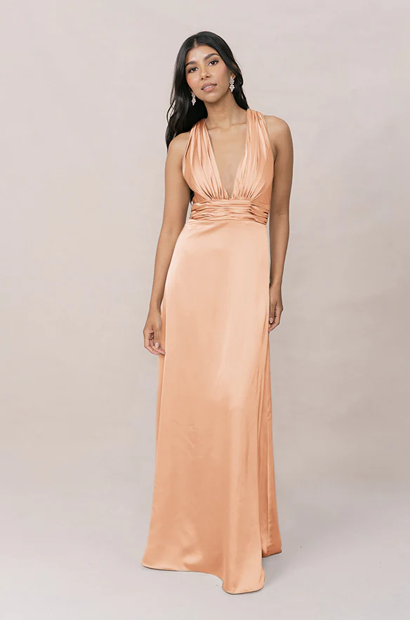 Dylan Satin Dress | Made To Order - Image 74