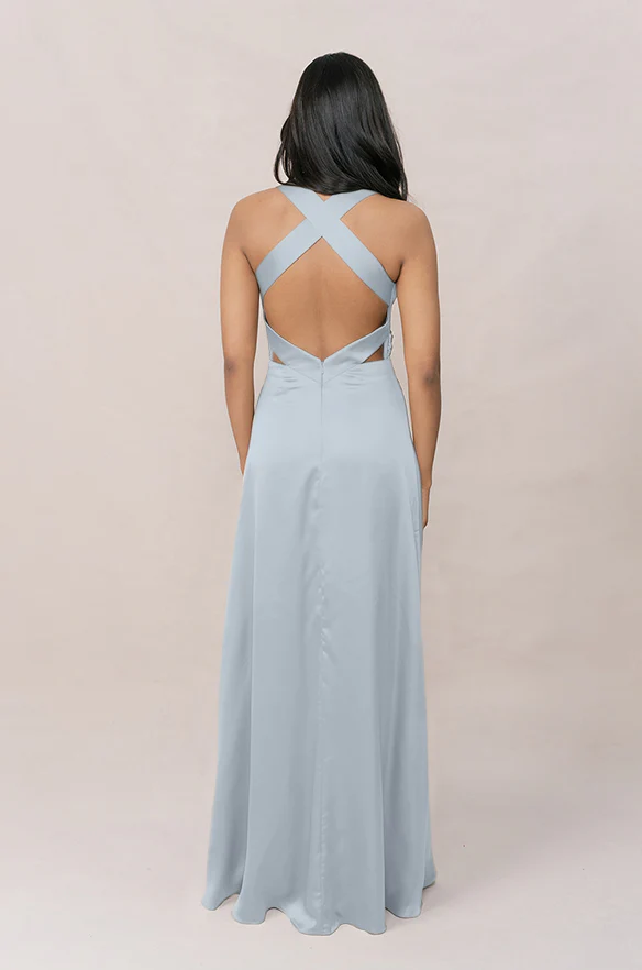 Dylan Satin Dress | Made To Order - Image 93