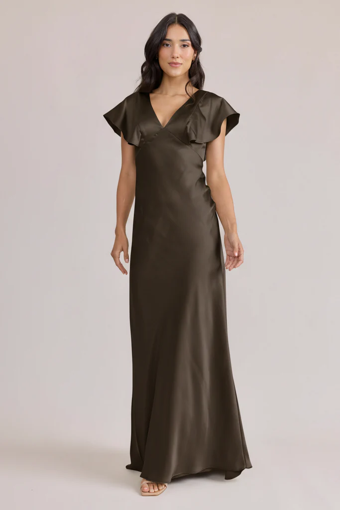 Eden Satin Dress | Made To Order - Image 167