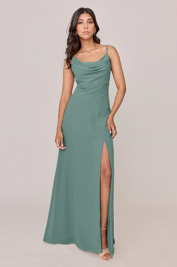 Ember Chiffon Dress | Made To Order - Image 107